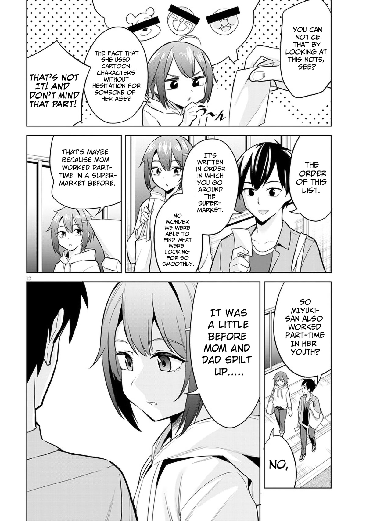 She Was Actually My Stepsister Chapter 4 page 12 - Chapter 4