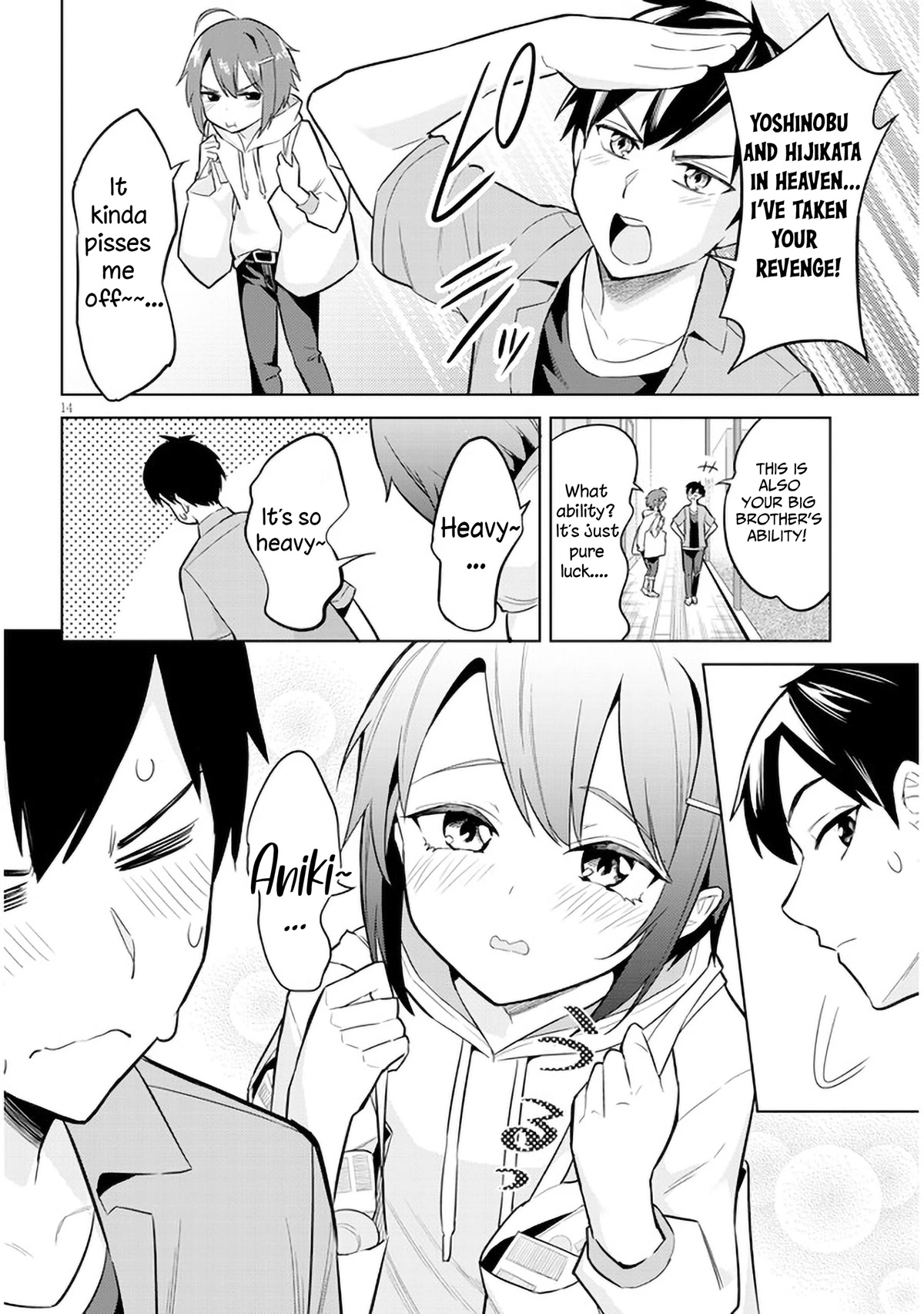 She Was Actually My Stepsister Chapter 4 page 14 - Chapter 4