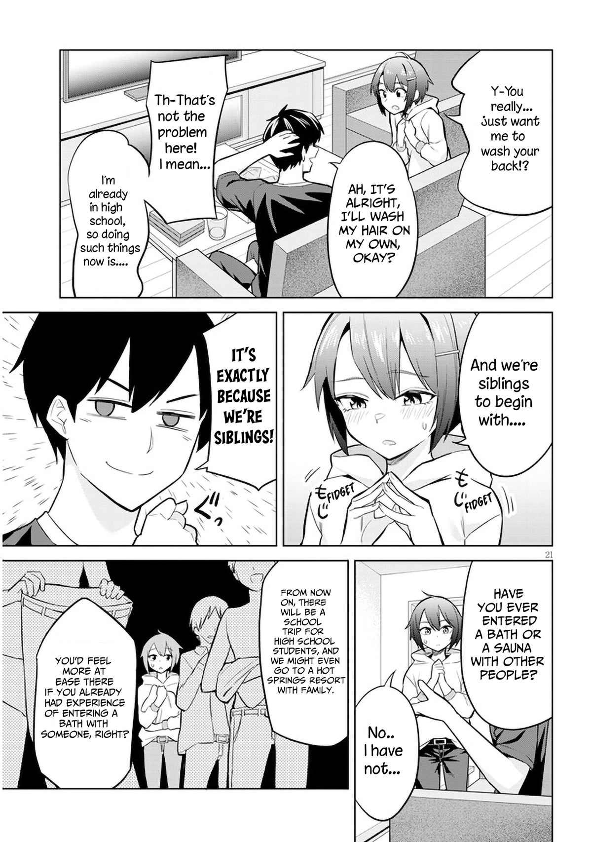 She Was Actually My Stepsister Chapter 4 page 21 - Chapter 4
