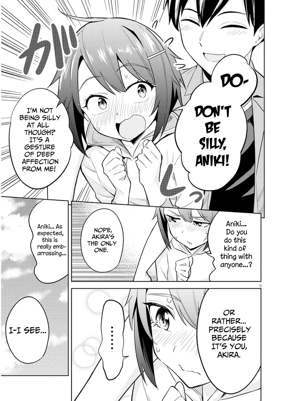 She Was Actually My Stepsister Chapter 4 page 9 - Chapter 4