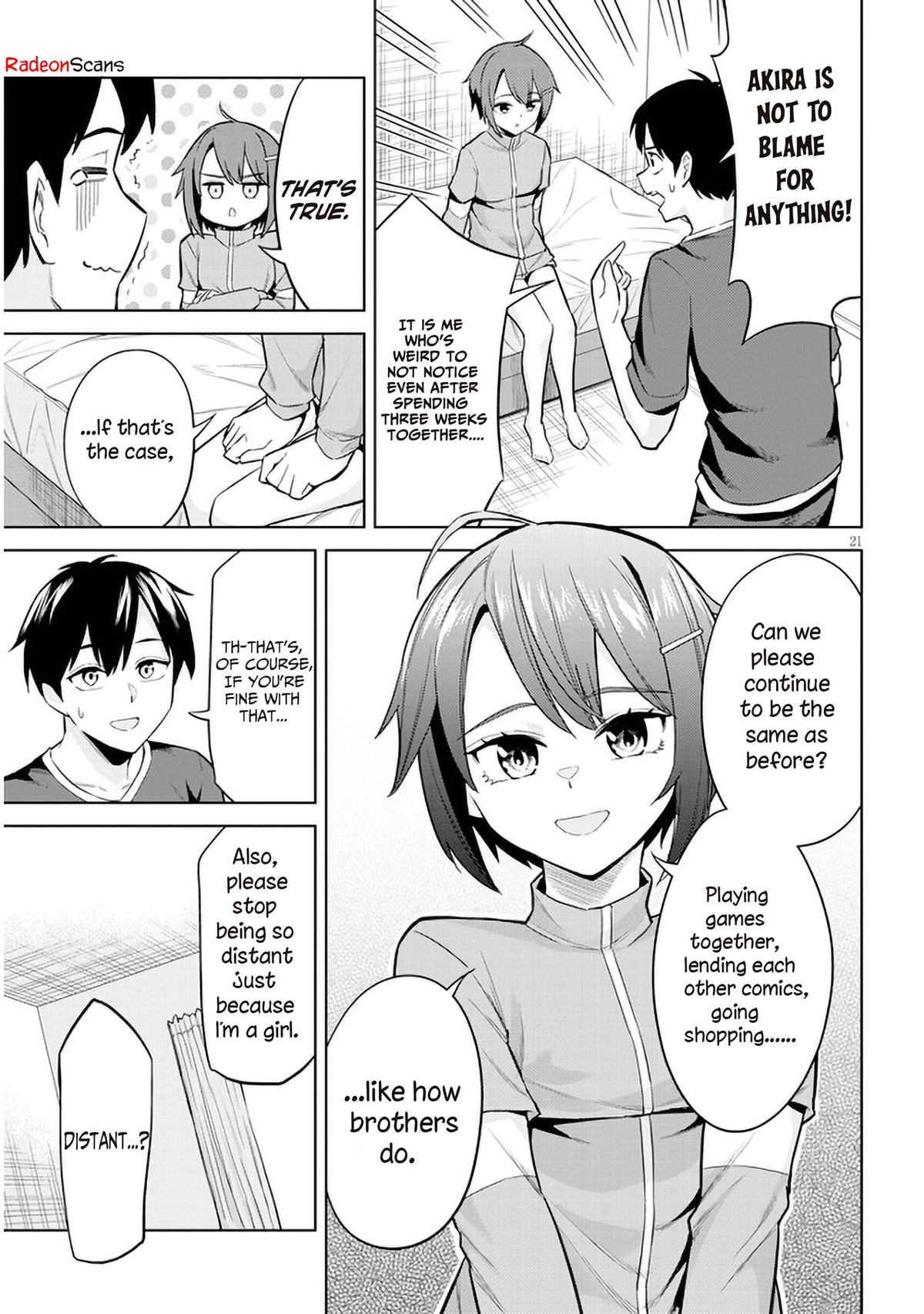 She Was Actually My Stepsister Chapter 5 page 21 - Chapter 5