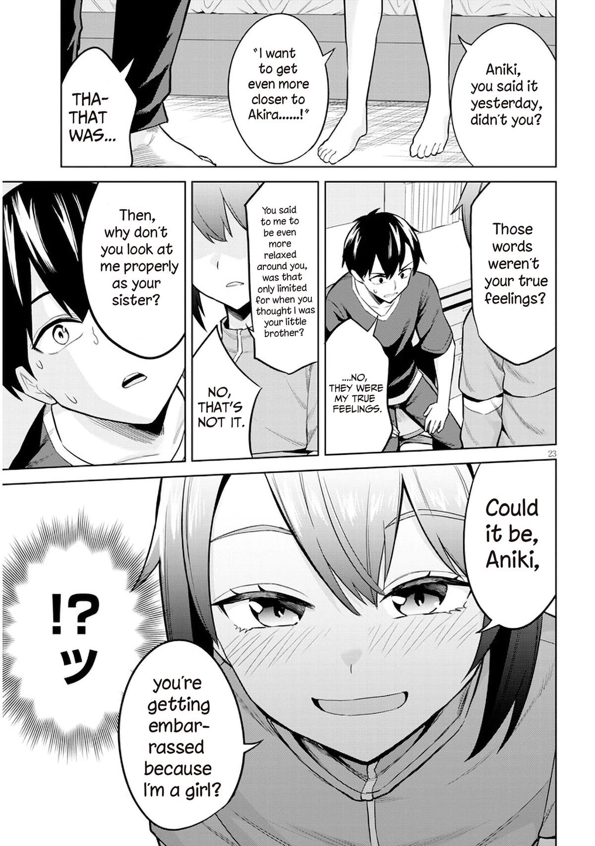 She Was Actually My Stepsister Chapter 5 page 23 - Chapter 5