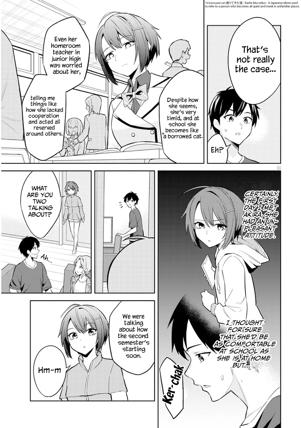 She Was Actually My Stepsister Chapter 6 page 11 - Chapter 6