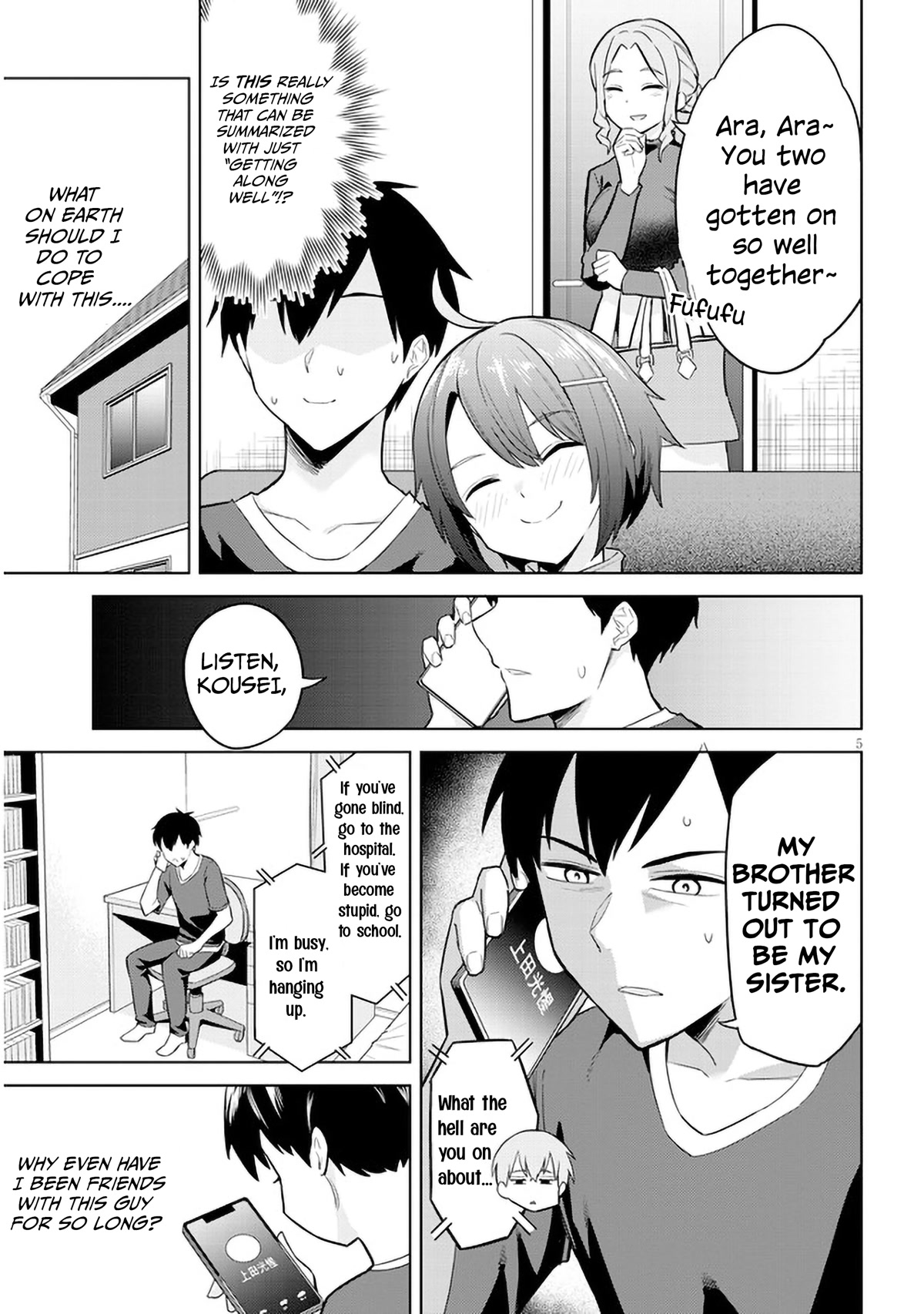 She Was Actually My Stepsister Chapter 6 page 5 - Chapter 6