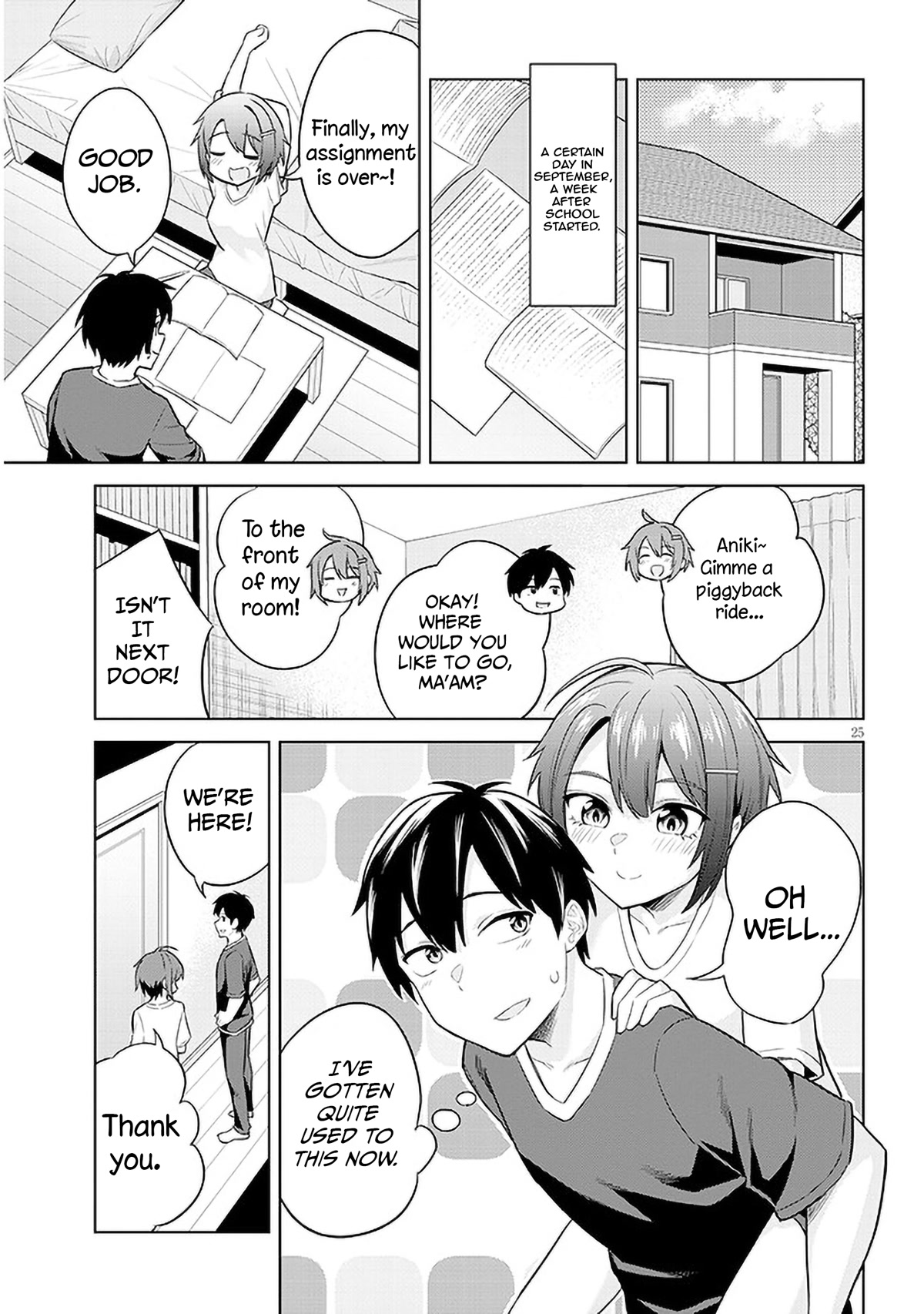 She Was Actually My Stepsister Chapter 7 page 25 - Chapter 7