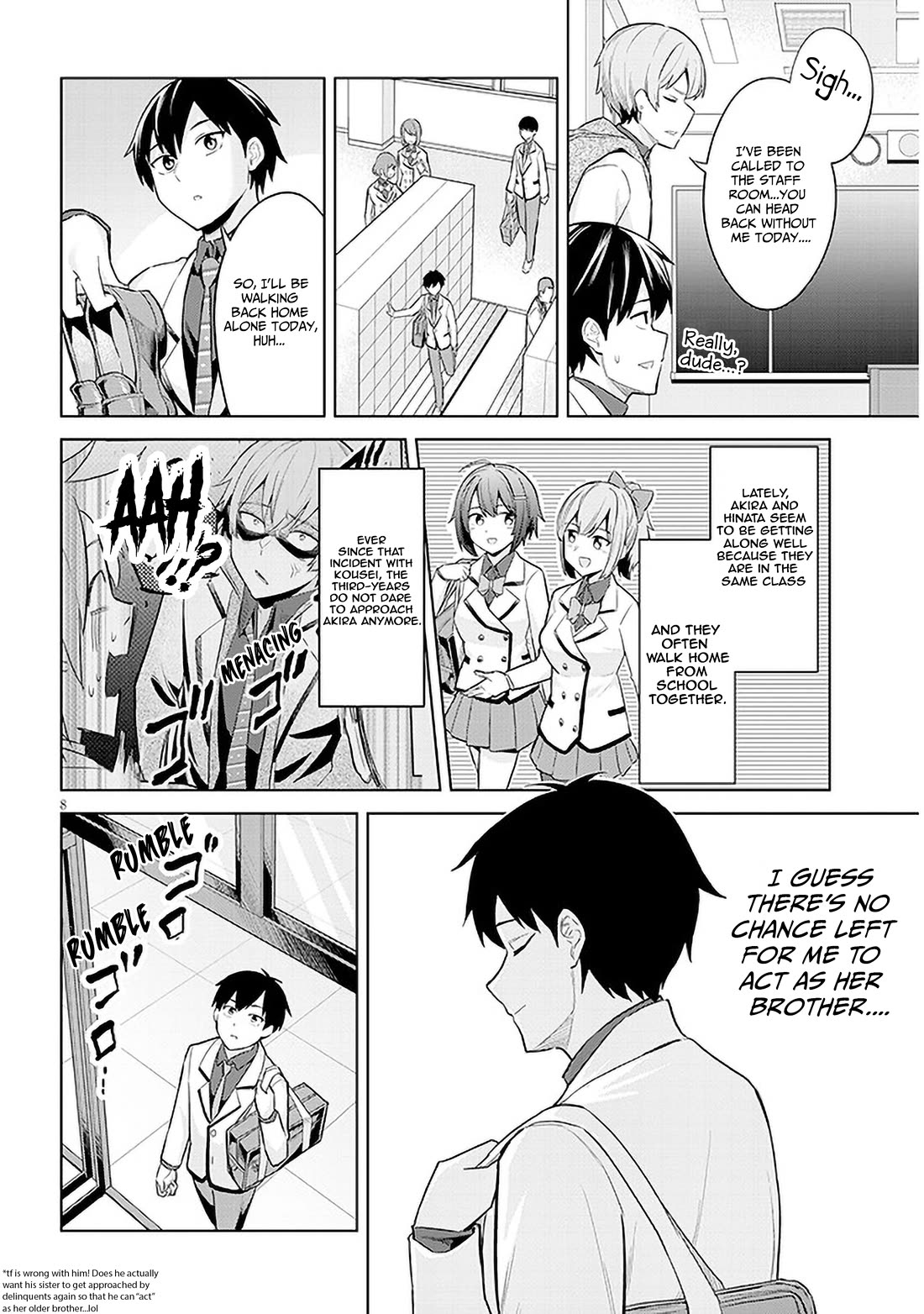 She Was Actually My Stepsister Chapter 8 page 8 - Chapter 8