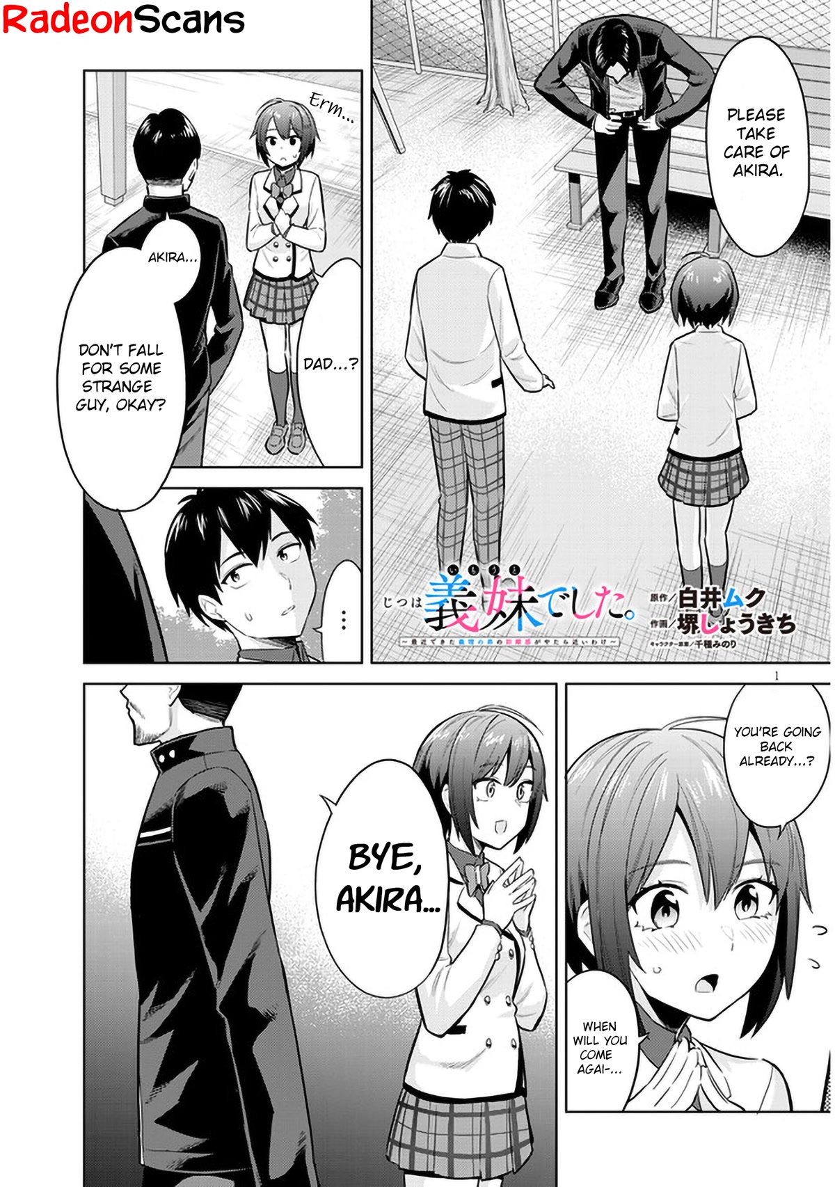 She Was Actually My Stepsister Chapter 9 page 1 - Chapter 9