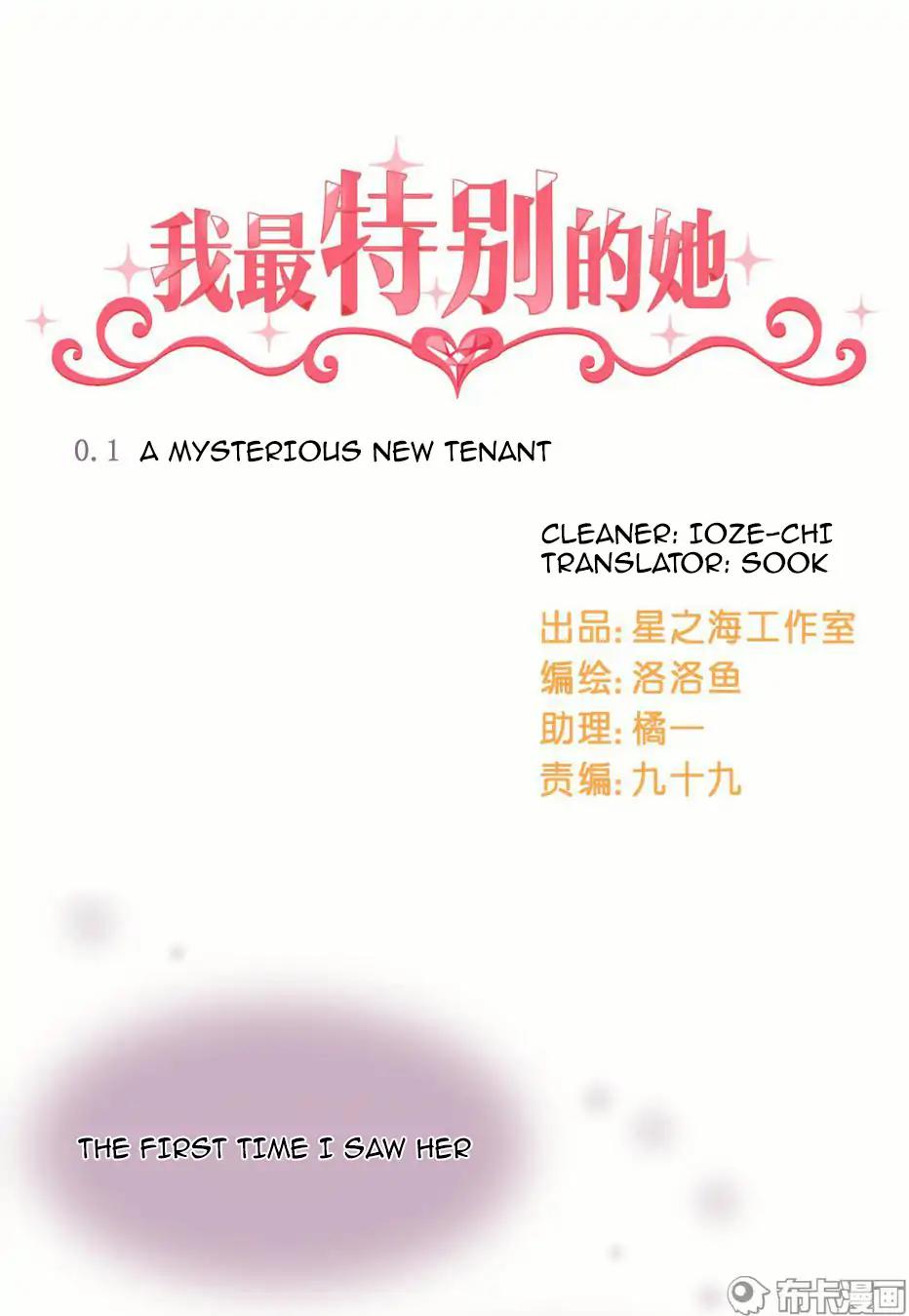 She Who's Most Special To Me Chapter 1 page 1 - Chapter 1