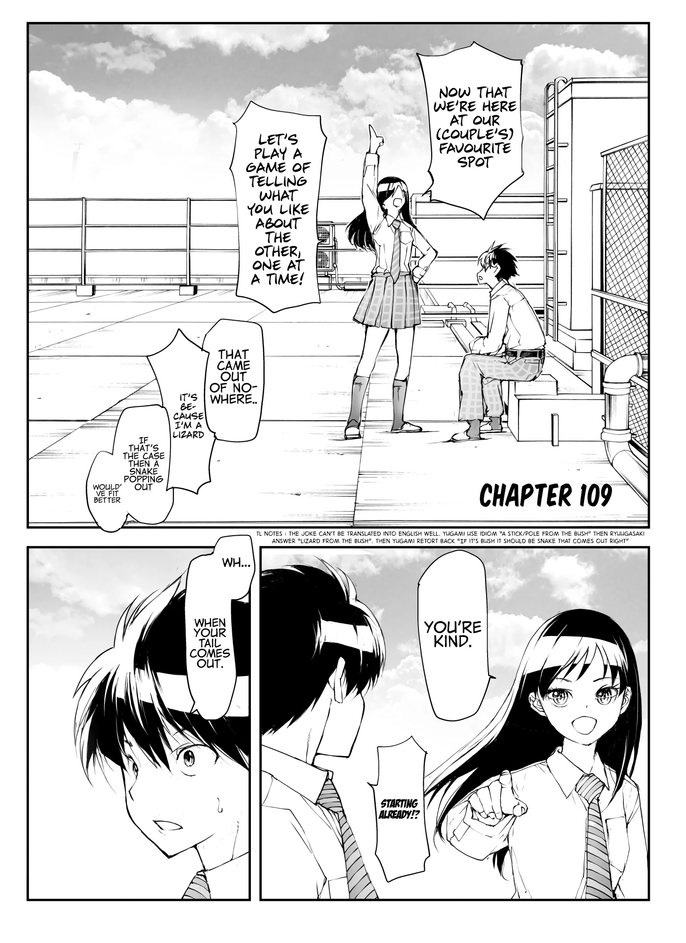 Shed! Ryugasaki-San Chapter 109 page 1 - Chapter 109