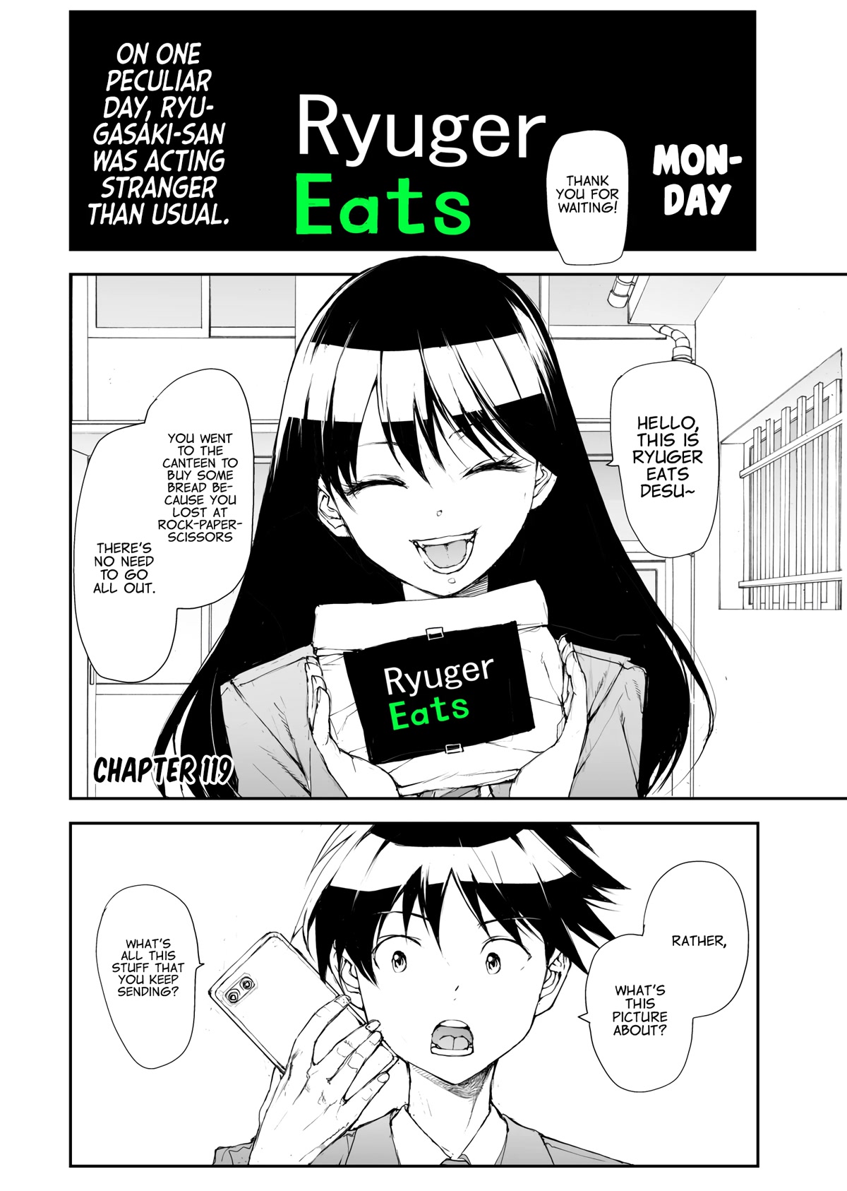 Shed! Ryugasaki-San Chapter 119 page 1 - Chapter 119