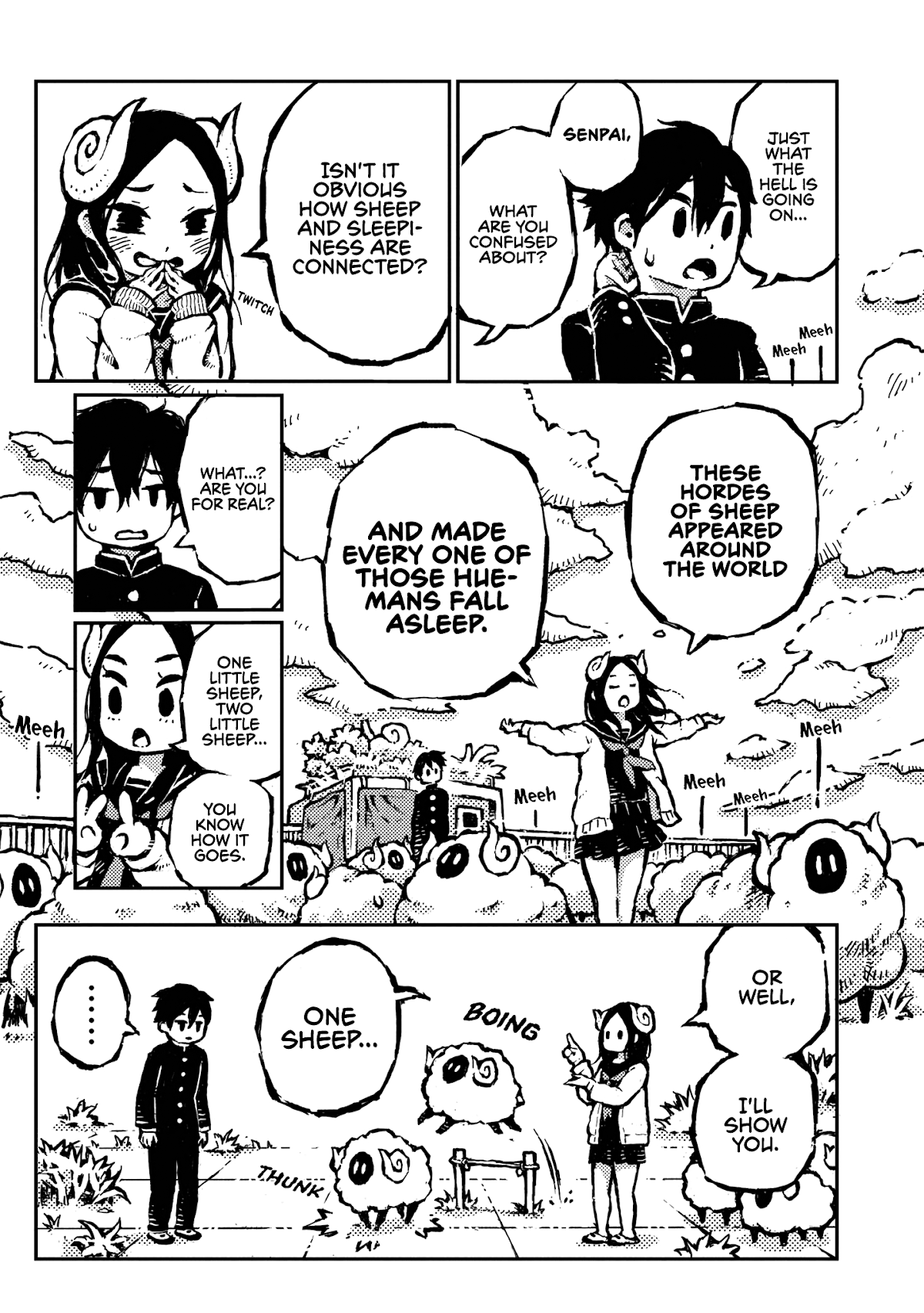 Sheeply Horned Witch Romi Chapter 1 page 6 - Chapter 1: White Earth