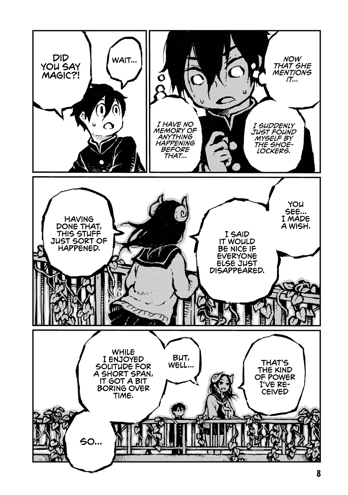 Sheeply Horned Witch Romi Chapter 1 page 9 - Chapter 1: White Earth