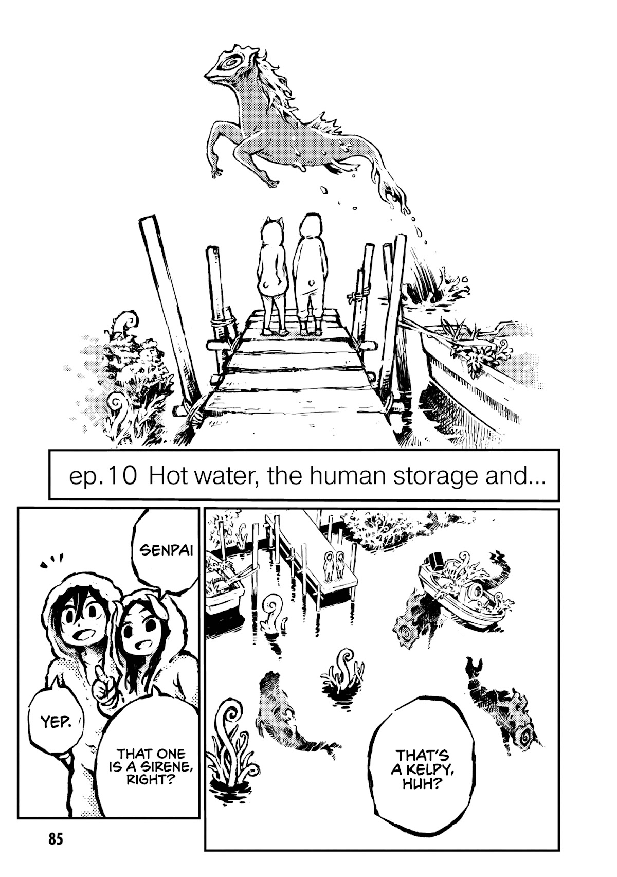 Sheeply Horned Witch Romi Chapter 10 page 1 - Chapter 10: Hot Water, the Human Storage and...