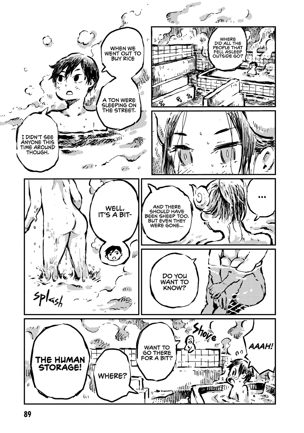 Sheeply Horned Witch Romi Chapter 10 page 5 - Chapter 10: Hot Water, the Human Storage and...
