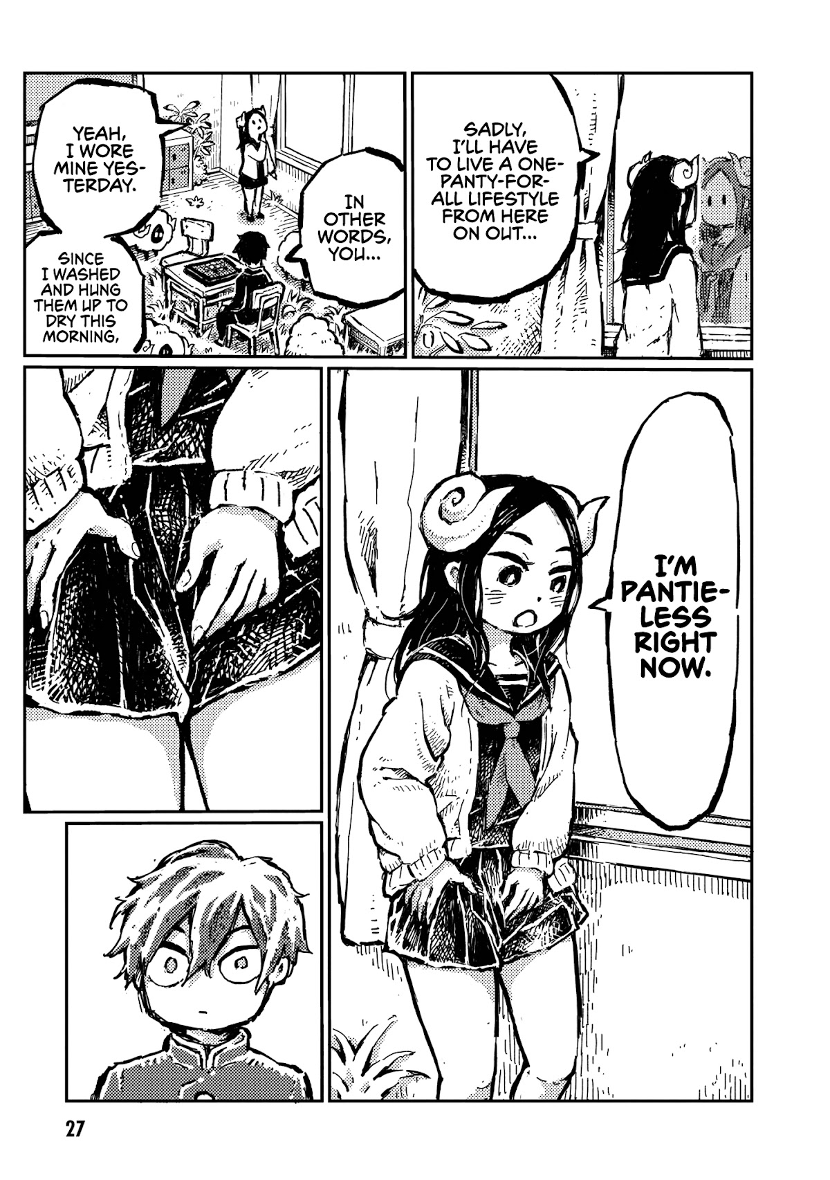 Sheeply Horned Witch Romi Chapter 3 page 5 - Chapter 3: Panties and Othello