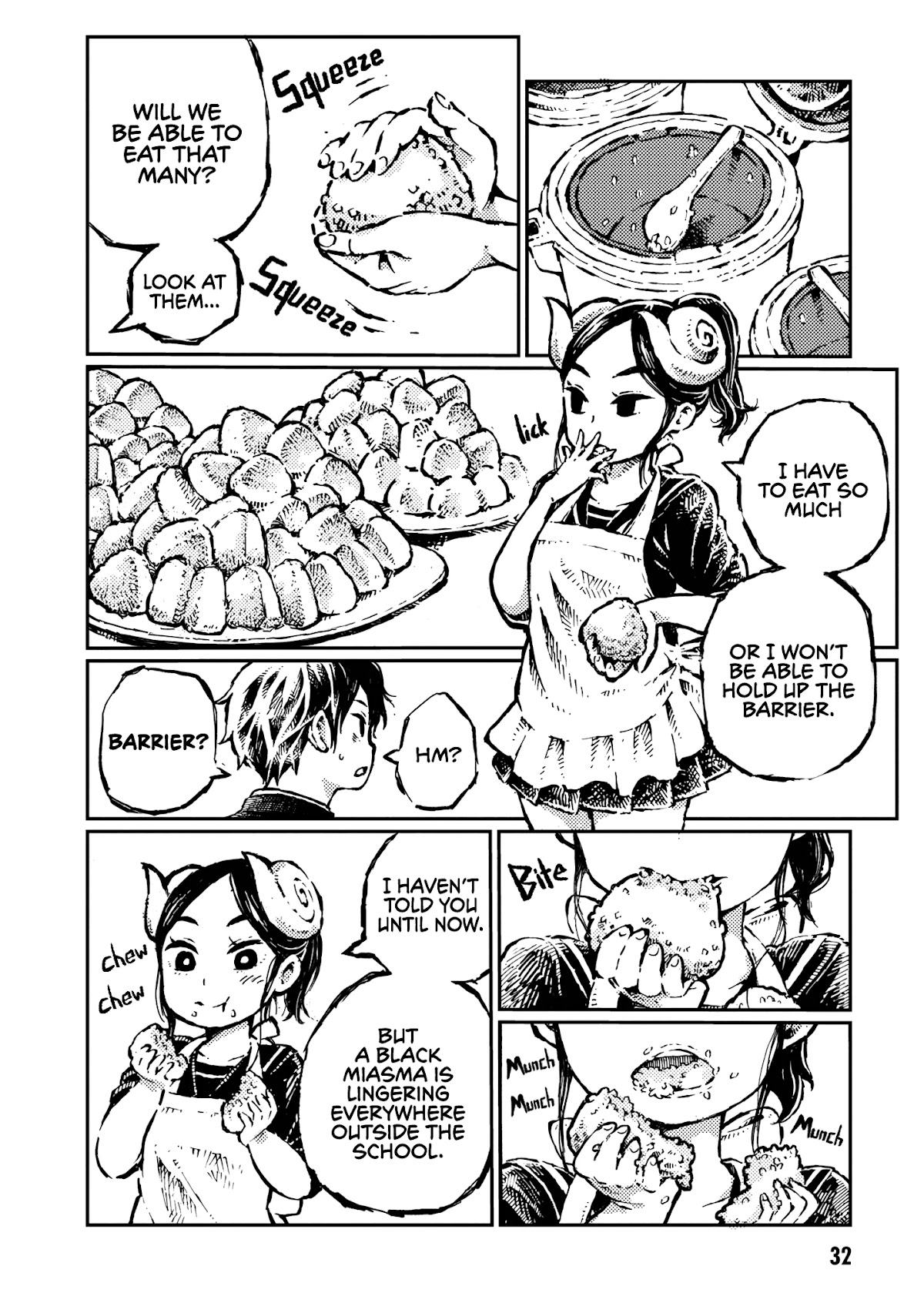 Sheeply Horned Witch Romi Chapter 4 page 2 - Chapter 4: Salted Onigiri and Demons