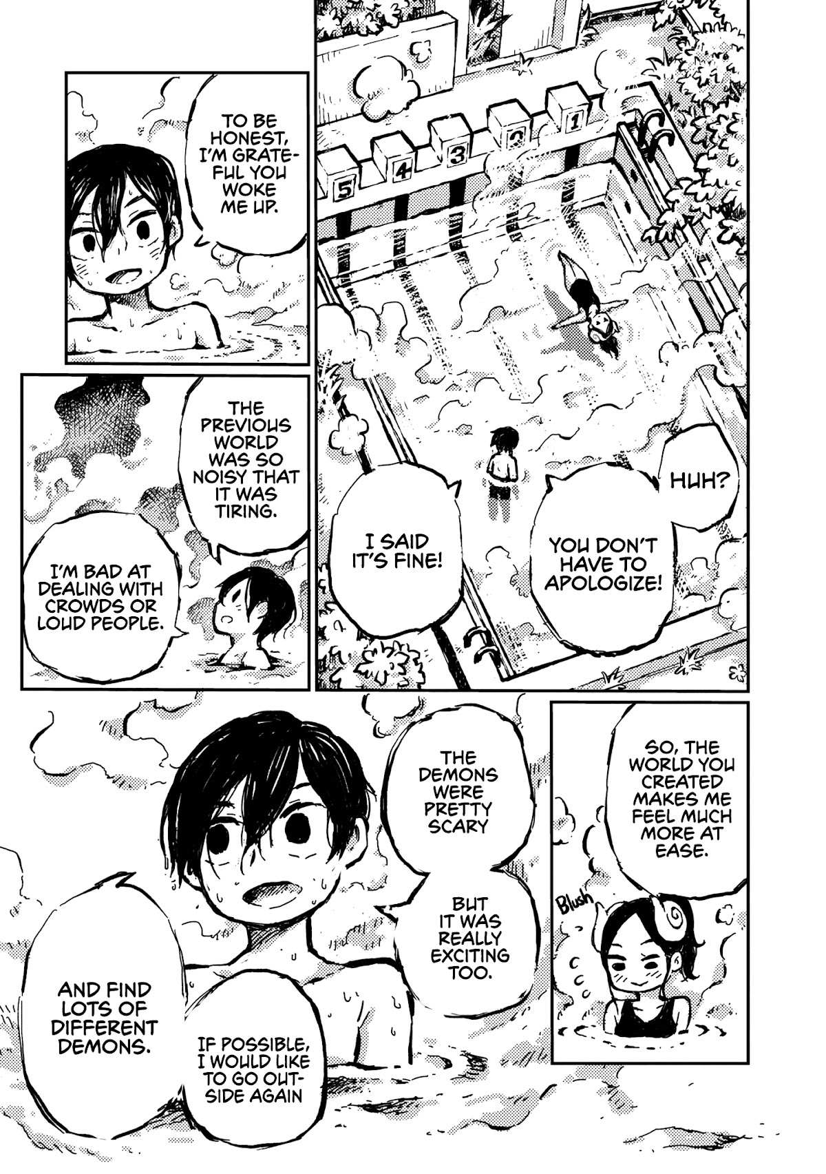 Sheeply Horned Witch Romi Chapter 5 page 5 - Chapter 5: A Comfy Pool