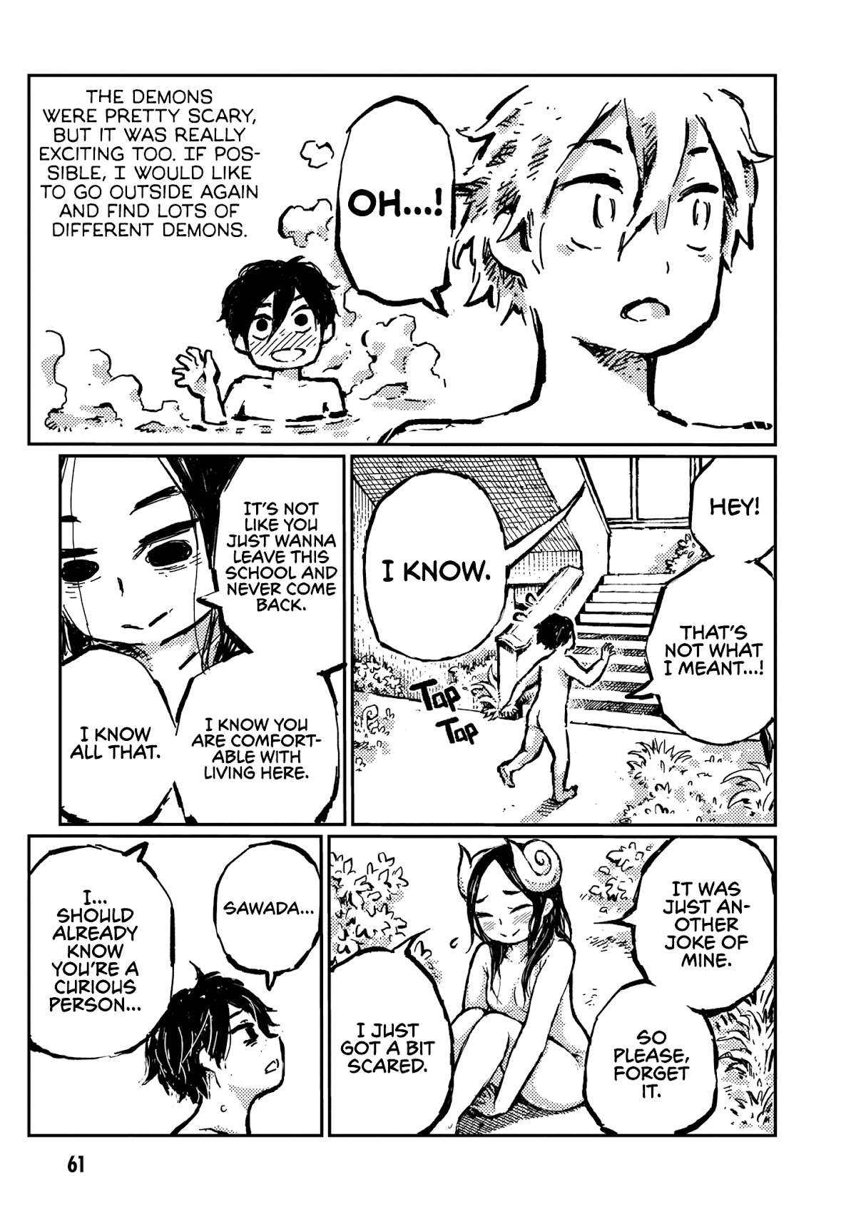 Sheeply Horned Witch Romi Chapter 6 page 11 - Chapter 6: Nude in School