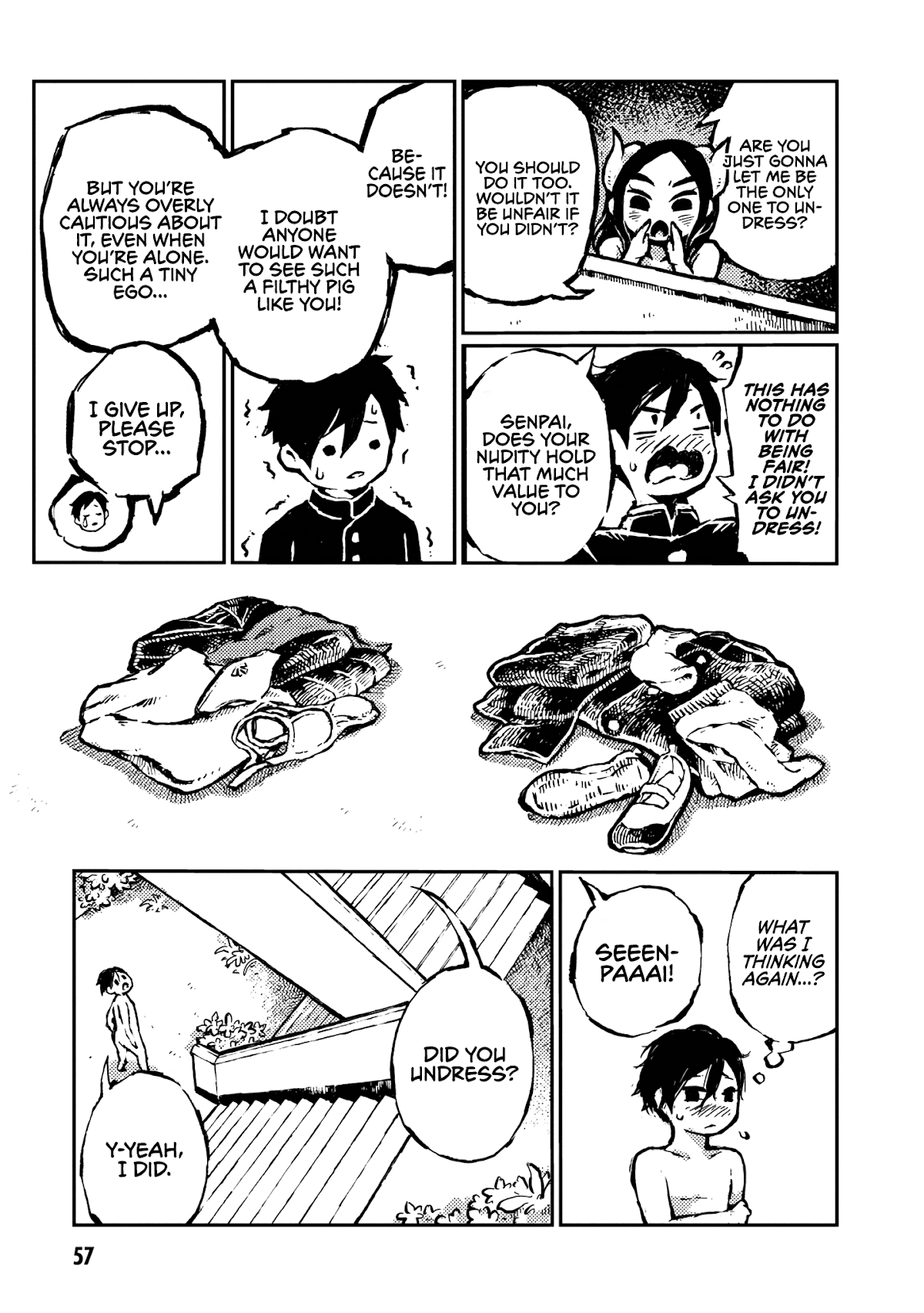 Sheeply Horned Witch Romi Chapter 6 page 7 - Chapter 6: Nude in School
