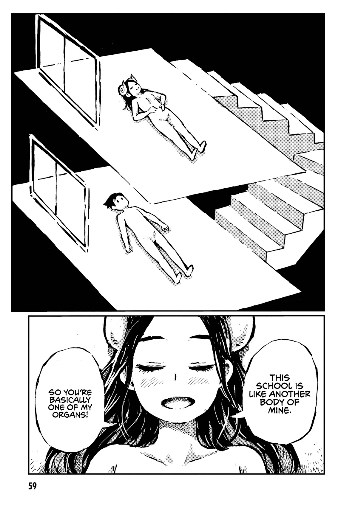 Sheeply Horned Witch Romi Chapter 6 page 9 - Chapter 6: Nude in School