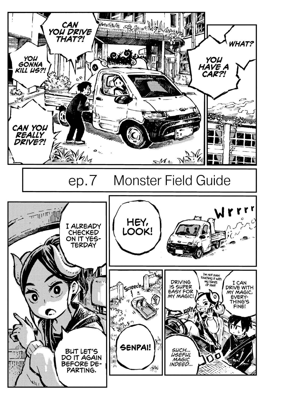 Sheeply Horned Witch Romi Chapter 7 page 1 - Chapter 7: Monster Field Guide