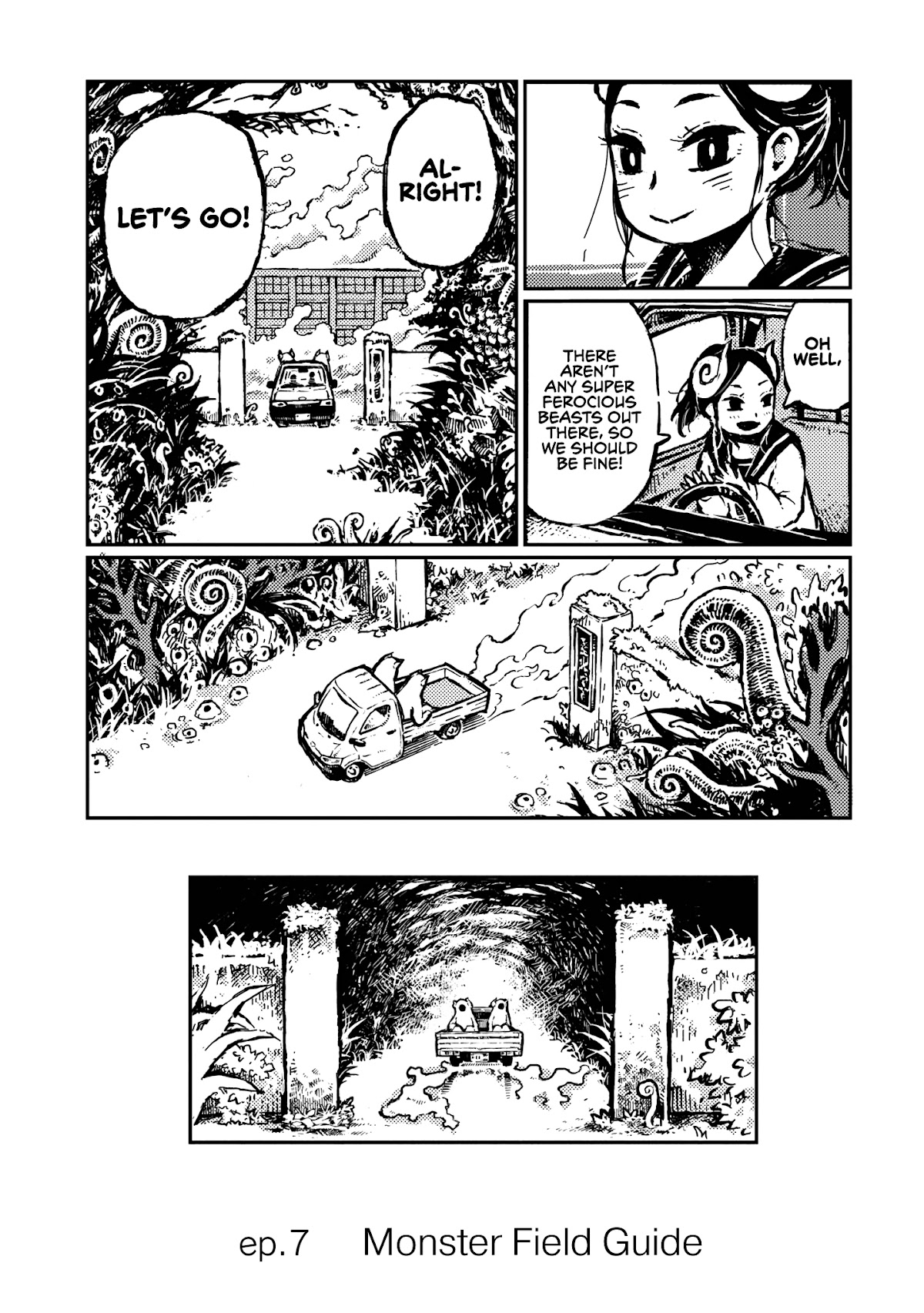 Sheeply Horned Witch Romi Chapter 7 page 4 - Chapter 7: Monster Field Guide