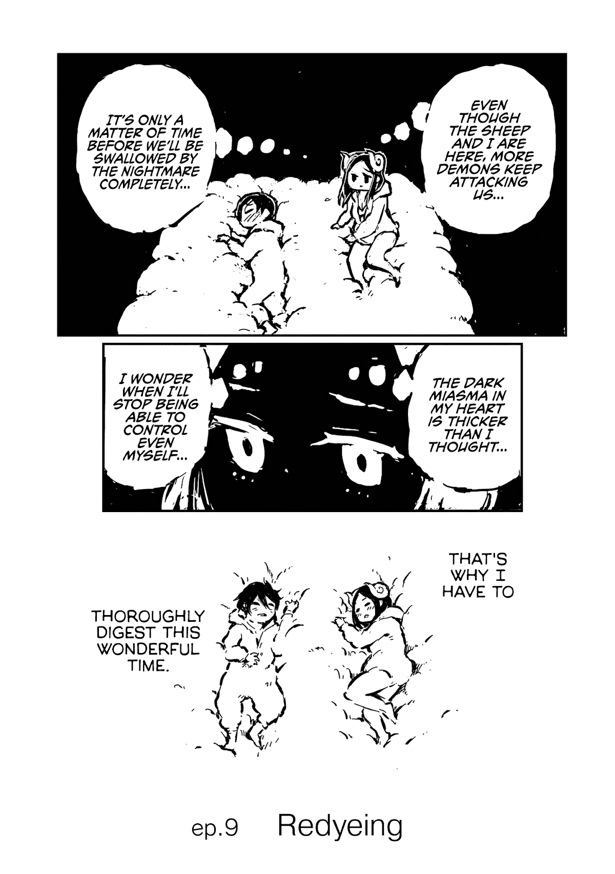 Sheeply Horned Witch Romi Chapter 9 page 10 - Chapter 9: Redyeing