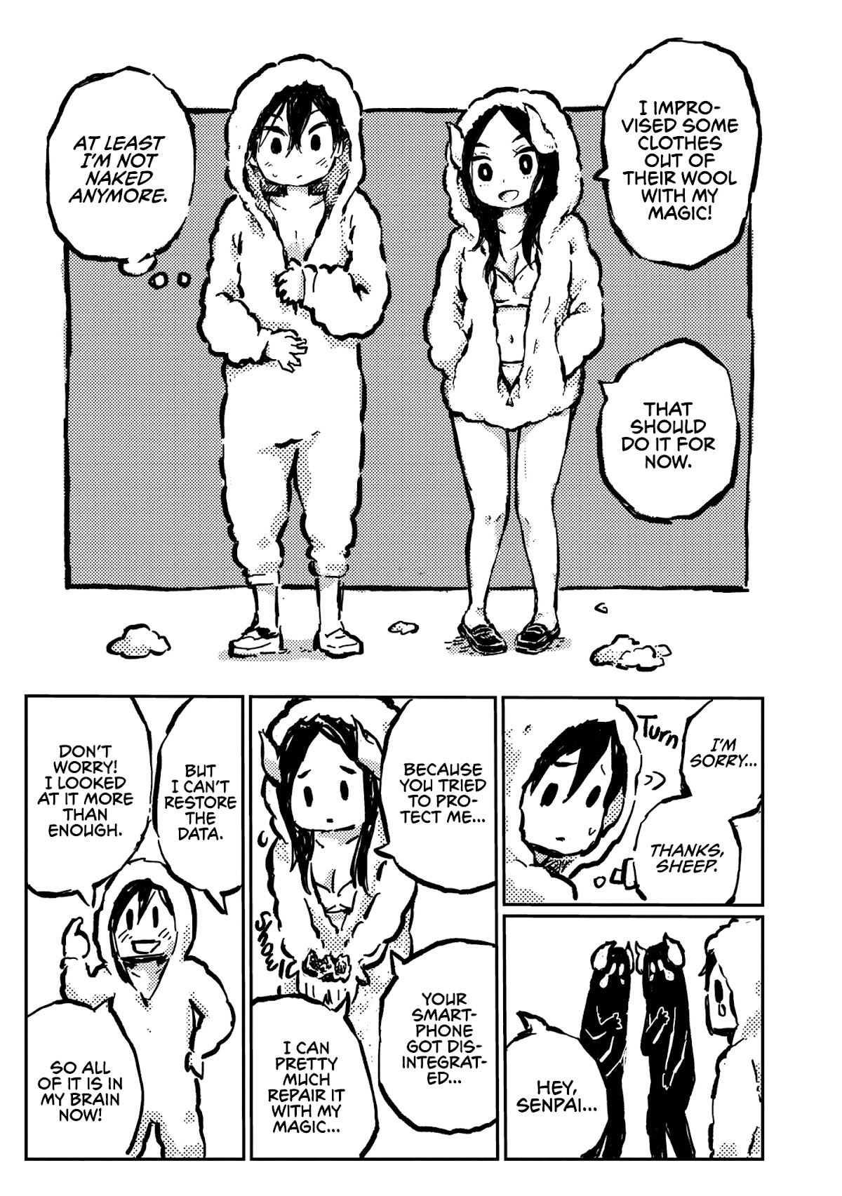 Sheeply Horned Witch Romi Chapter 9 page 5 - Chapter 9: Redyeing