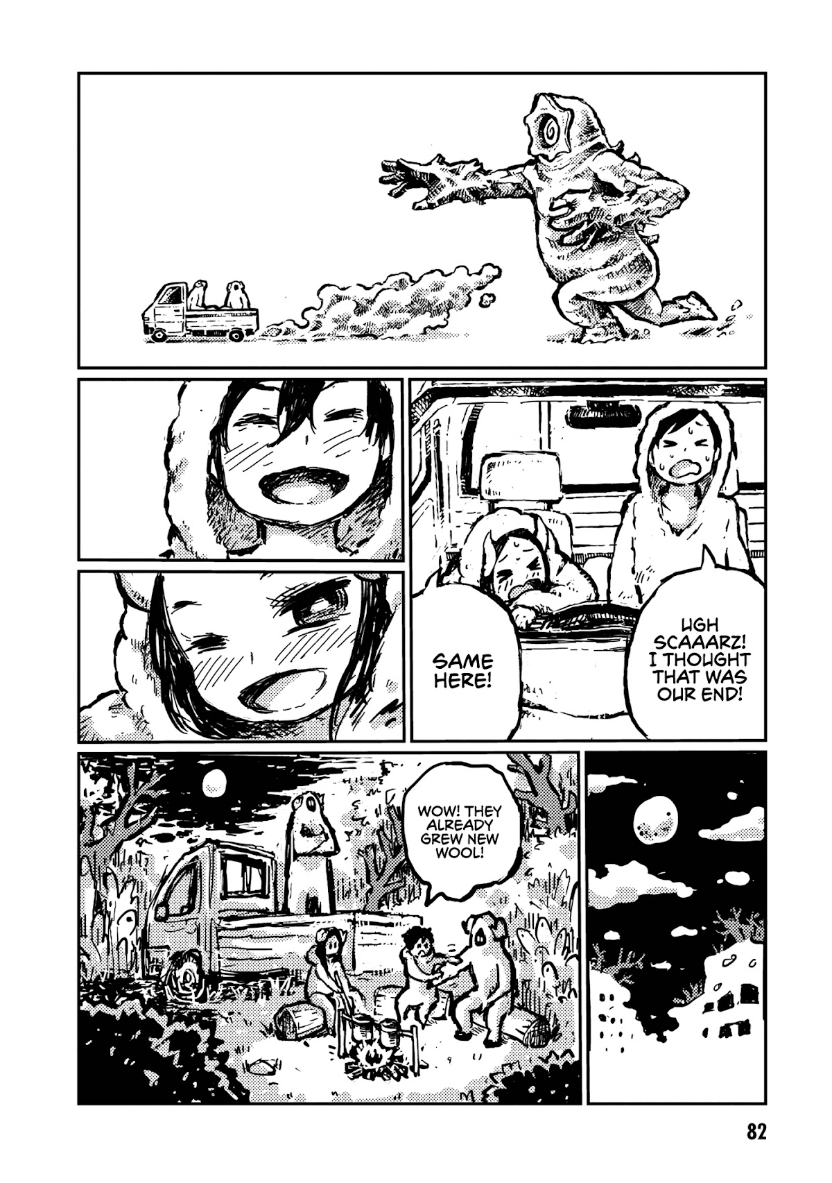 Sheeply Horned Witch Romi Chapter 9 page 8 - Chapter 9: Redyeing