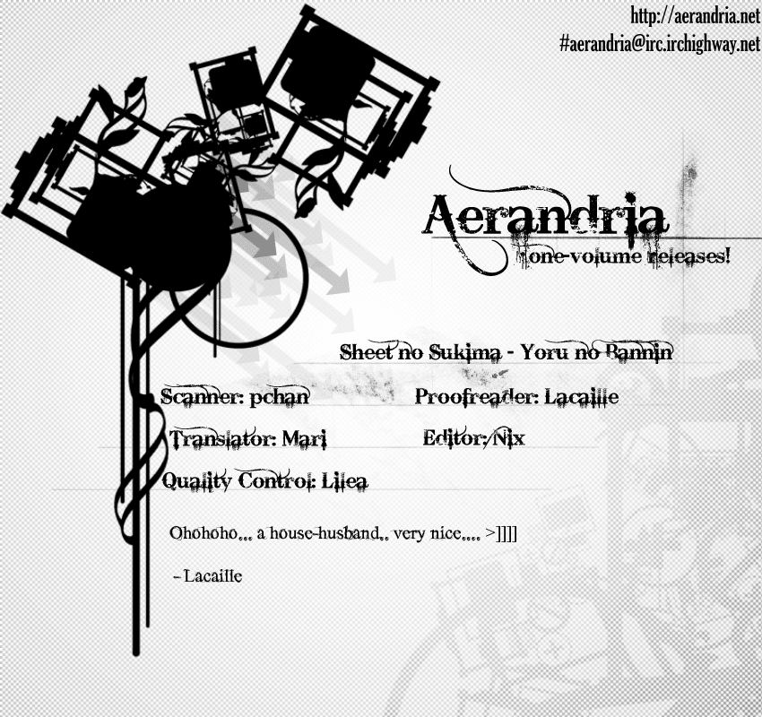 Sheet no Sukima Chapter 3 page 40 - Chapter 3: Yoru no Bannin