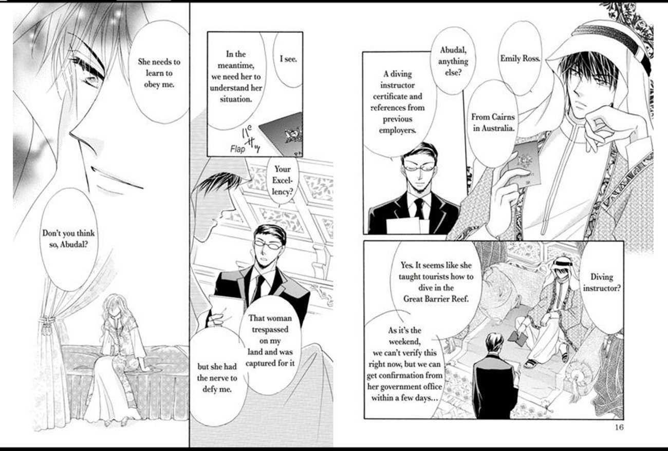 Sheikh no Izanau Yoru ni Chapter 0 page 10 - Chapter 0 : Traded to the Sheikh