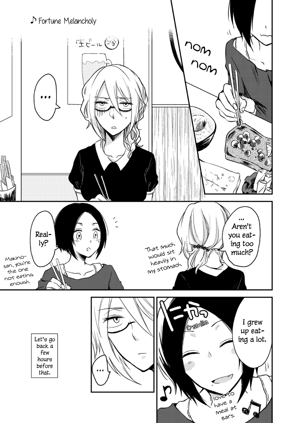 Shells and AlternaRock Chapter 1.5 page 1 - Chapter 1.5: Fortune Melancholy