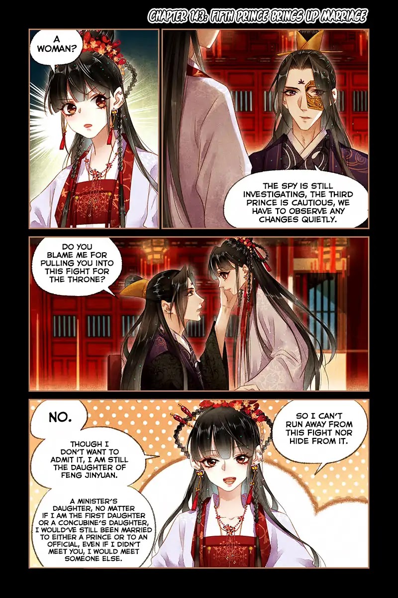 Shen Yi Di Nu Chapter 143 page 3 - Chapter 143: Fifth Prince brings up Marriage