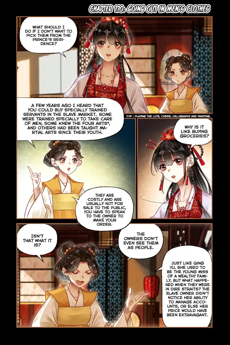 Shen Yi Di Nu Chapter 170 page 3 - Chapter 170: Going out in Men’s Clothes