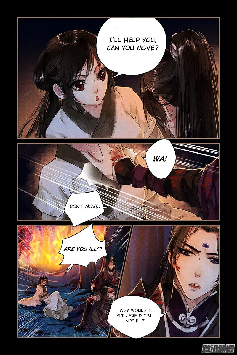 Shen Yi Di Nu Chapter 2 page 10 - Chapter 2 : Purple Lotus in between the brows