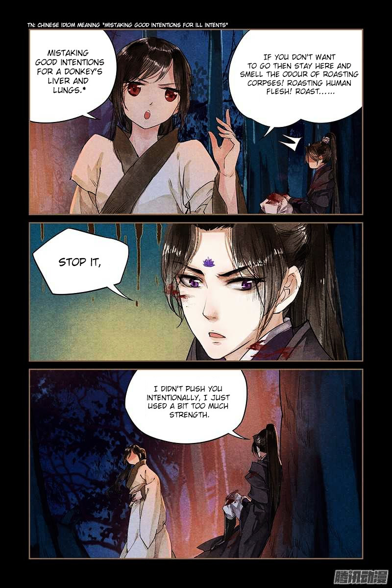Shen Yi Di Nu Chapter 2 page 11 - Chapter 2 : Purple Lotus in between the brows