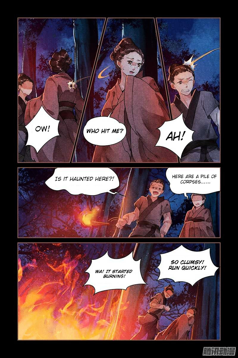 Shen Yi Di Nu Chapter 2 page 5 - Chapter 2 : Purple Lotus in between the brows