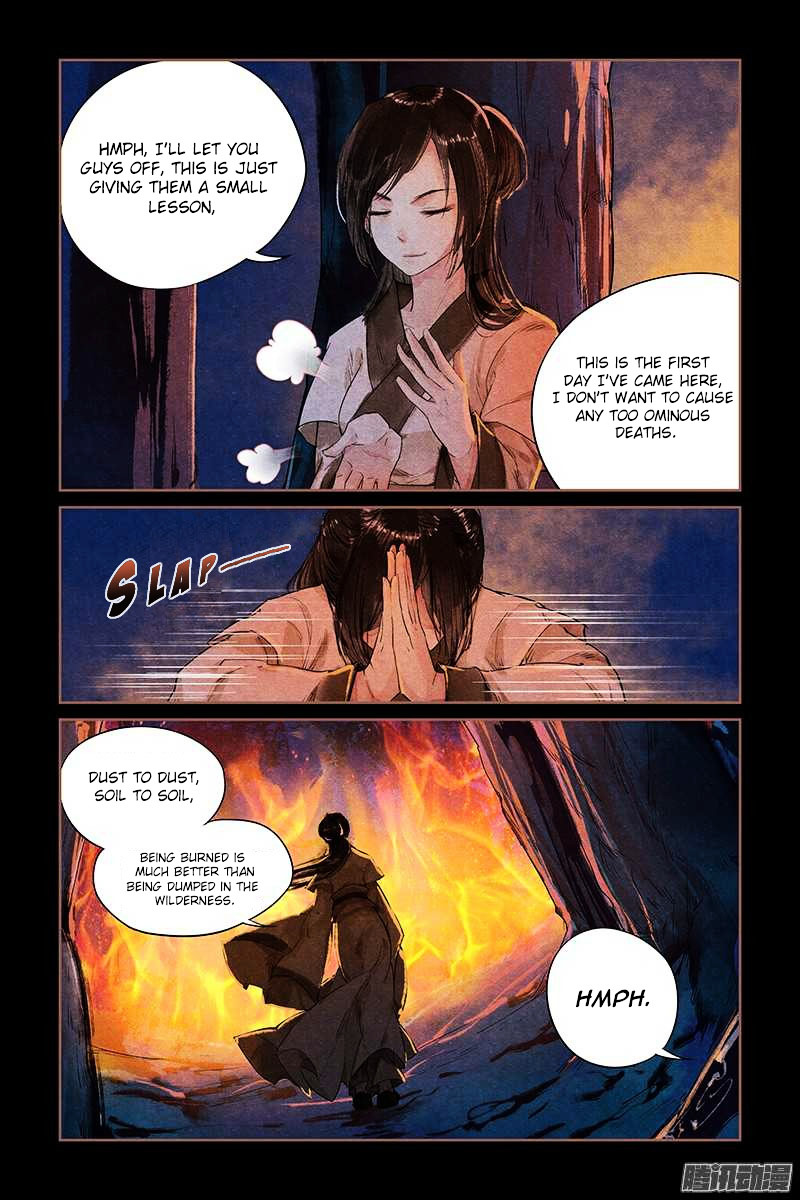 Shen Yi Di Nu Chapter 2 page 6 - Chapter 2 : Purple Lotus in between the brows