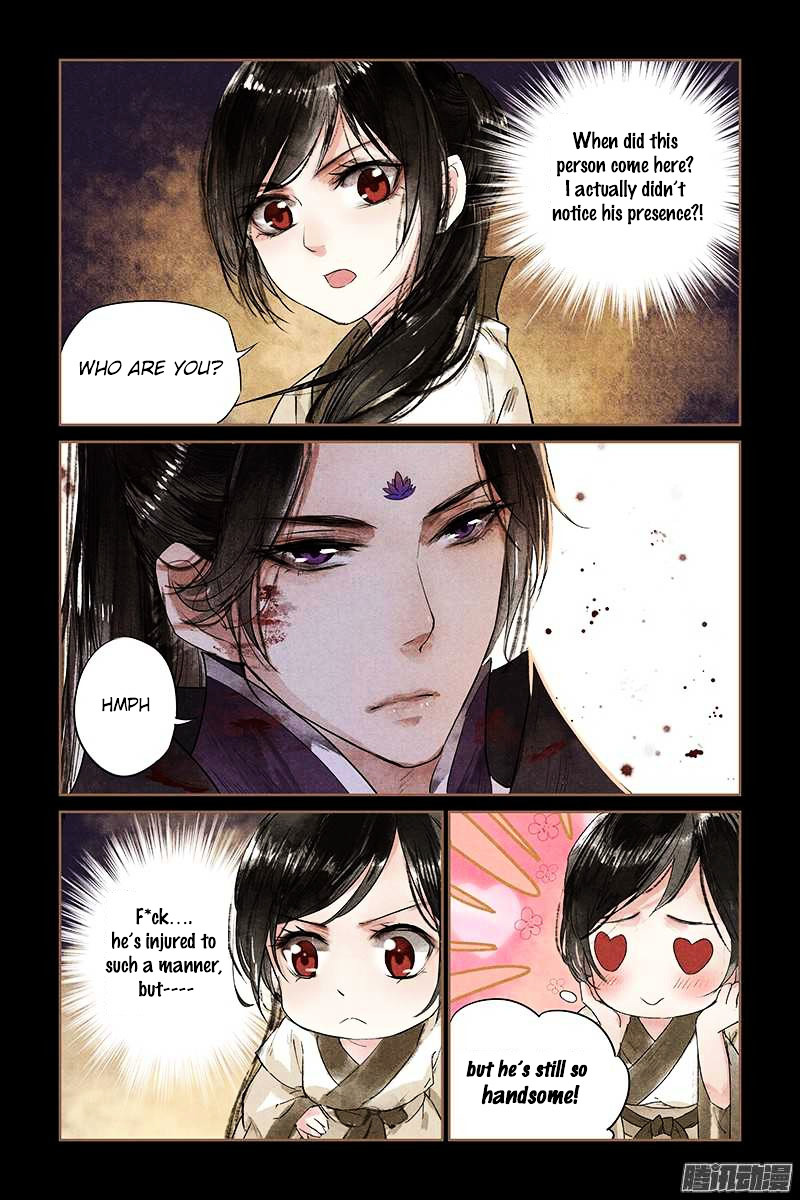 Shen Yi Di Nu Chapter 2 page 8 - Chapter 2 : Purple Lotus in between the brows