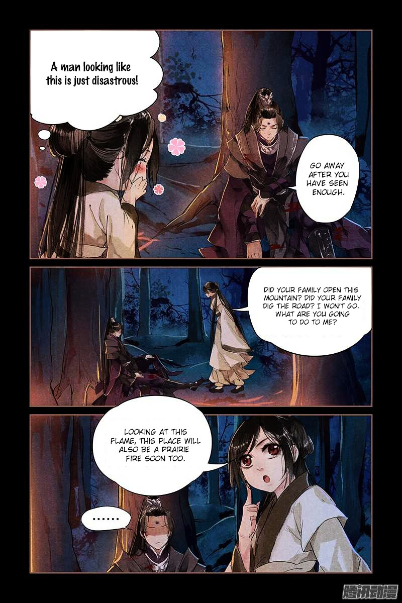 Shen Yi Di Nu Chapter 2 page 9 - Chapter 2 : Purple Lotus in between the brows