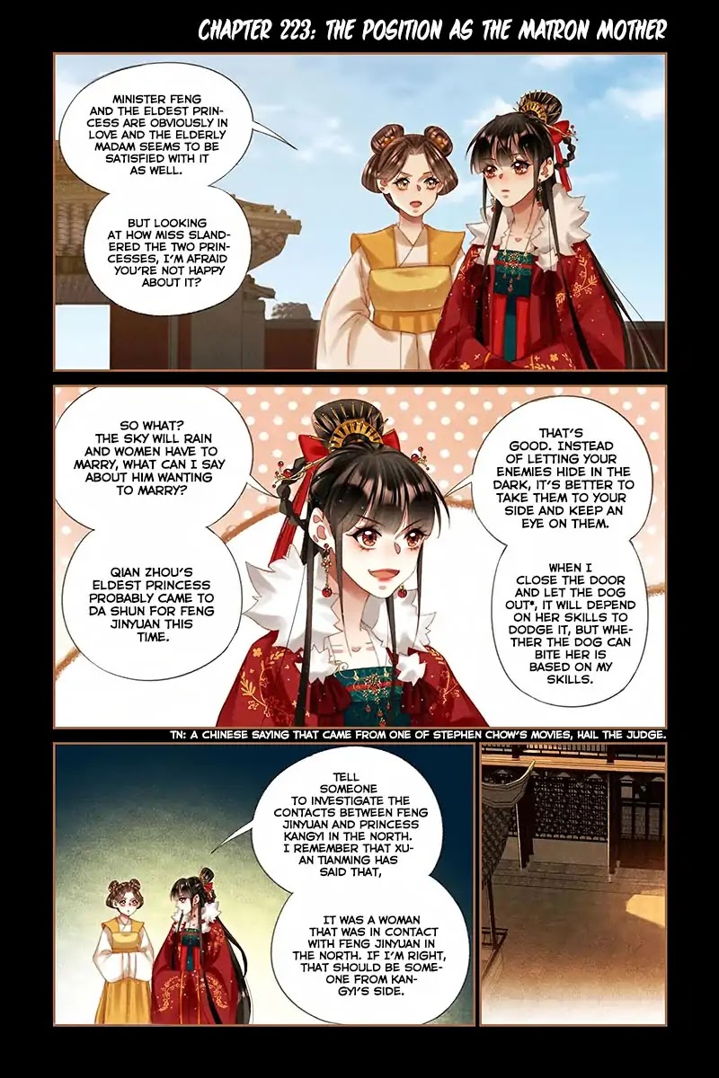 Shen Yi Di Nu Chapter 223 page 2 - Chapter 223: The Position As The Matron Mother