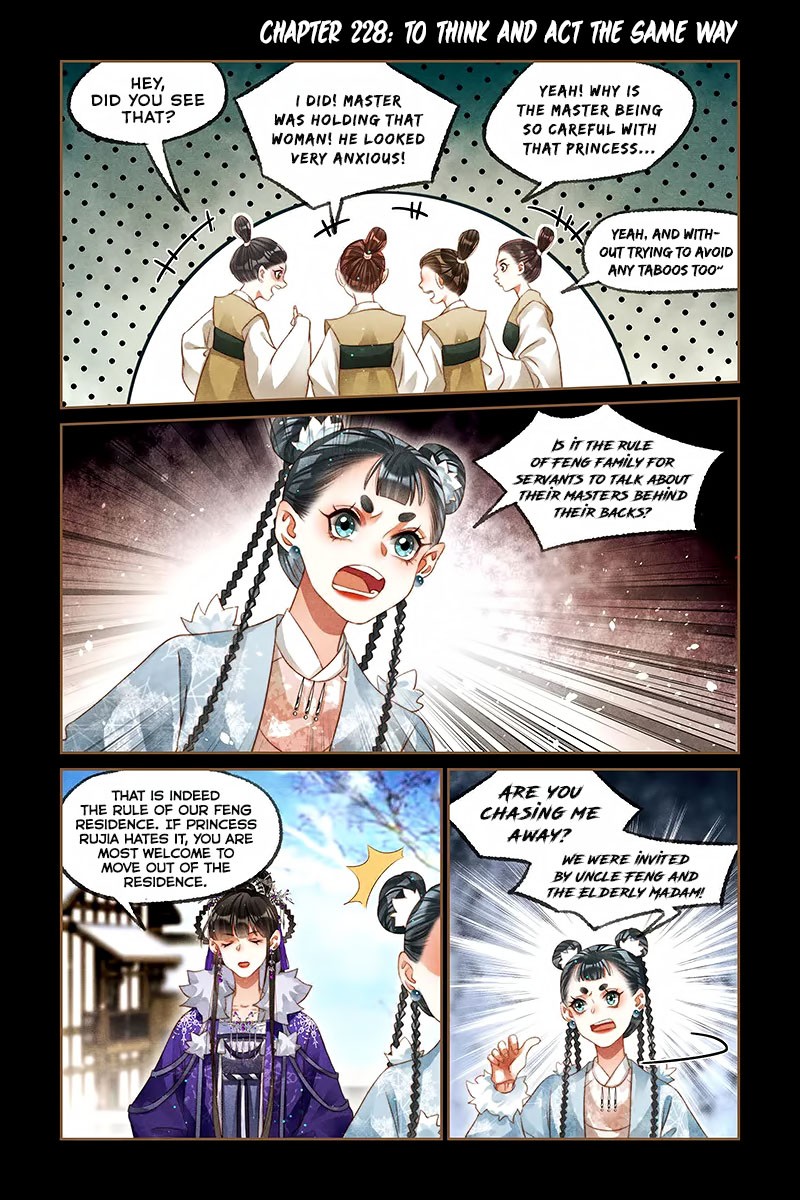 Shen Yi Di Nu Chapter 228 page 2 - Chapter 228: To Think And Act The Same Way