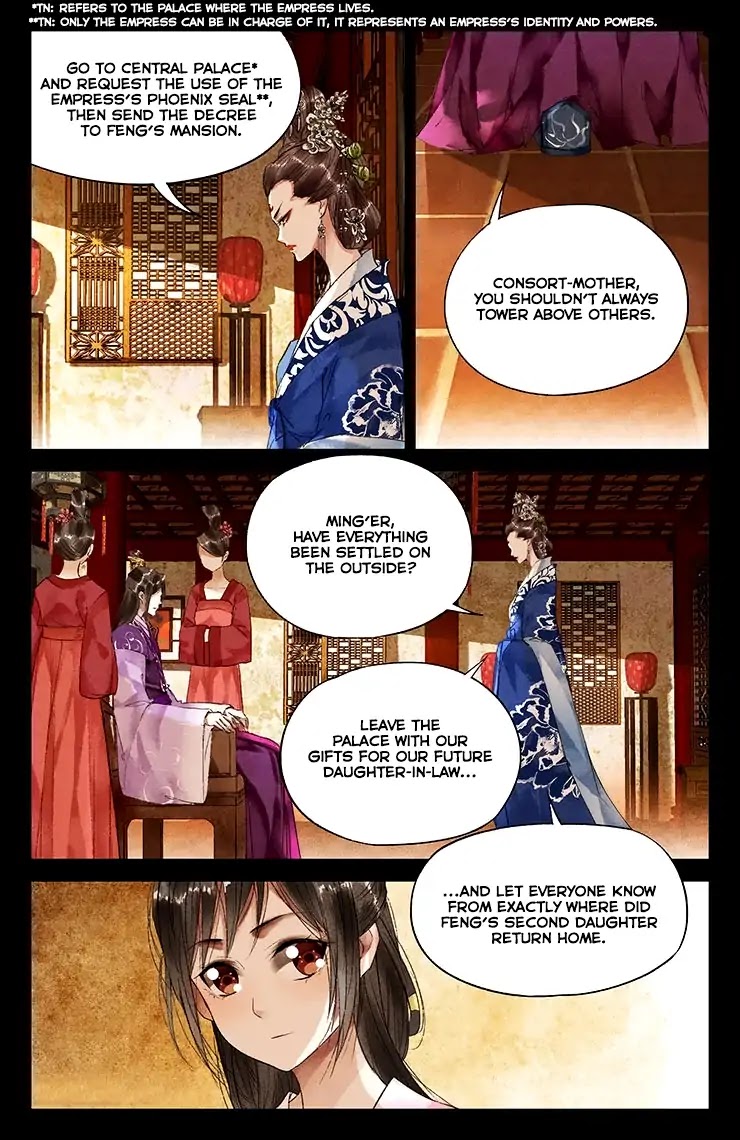 Shen Yi Di Nu Chapter 32 page 4 - Chapter 32: Return home