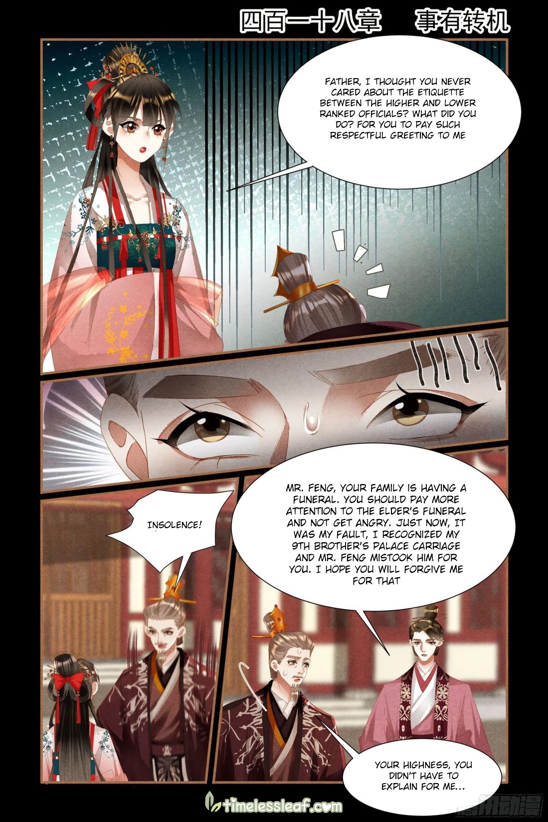 Shen Yi Di Nu Chapter 418 page 1 - Chapter 418