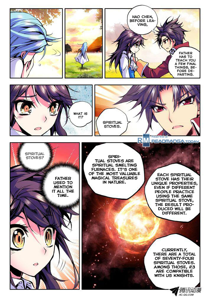 Shen Yin Wang Zuo Chapter 14 page 8 - Chapter 14: Saint Spiritual Stove