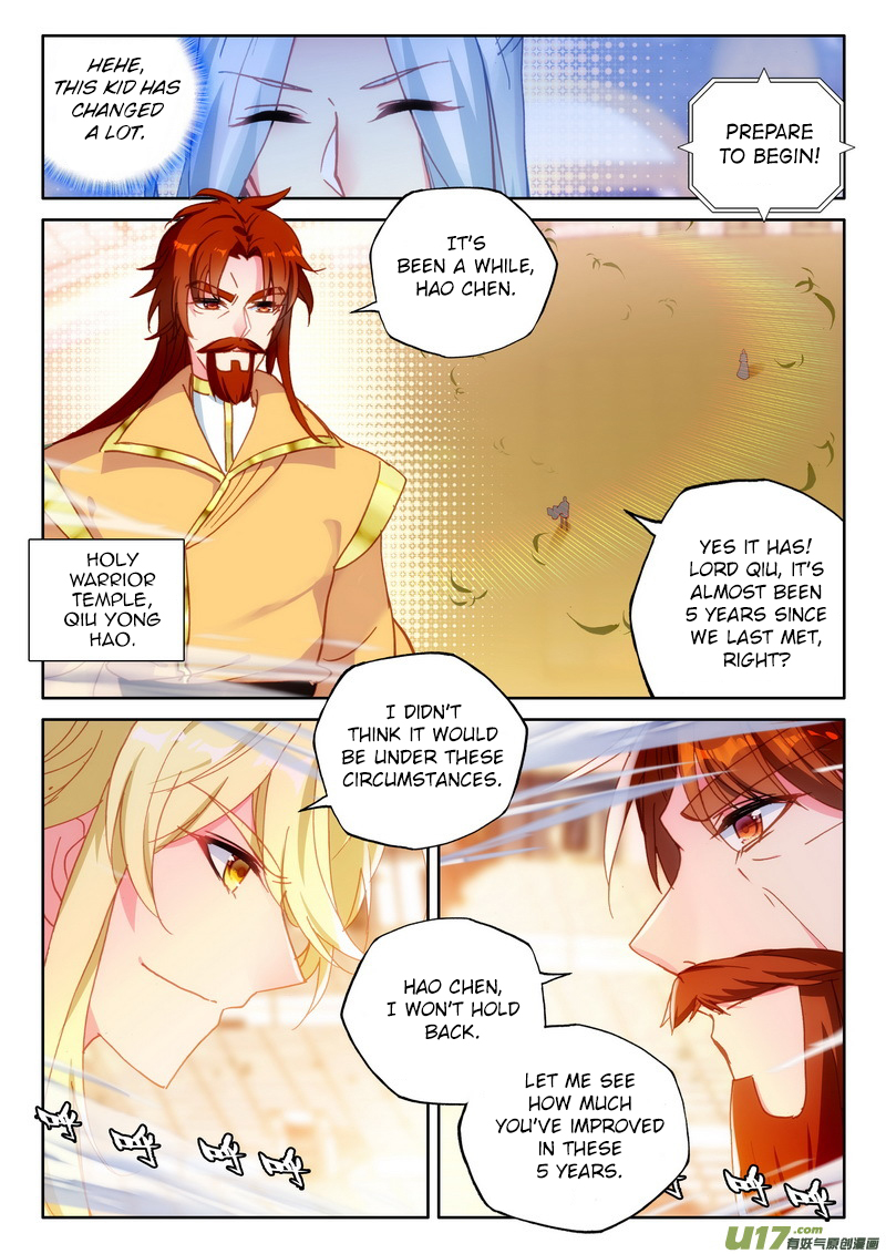 Shen Yin Wang Zuo Chapter 153 page 9 - Chapter 153: Golden Haired Long Hao Chen