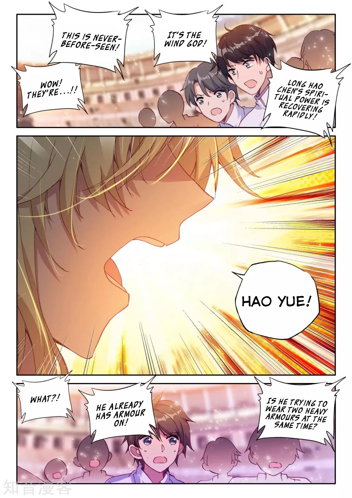 Shen Yin Wang Zuo Chapter 164 page 9 - Chapter 164: Purple Gold Hao Yue Sword