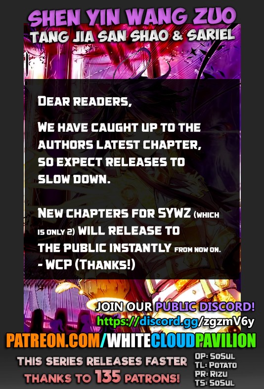 Shen Yin Wang Zuo Chapter 165 page 1 - Chapter 165: Number One Total Score