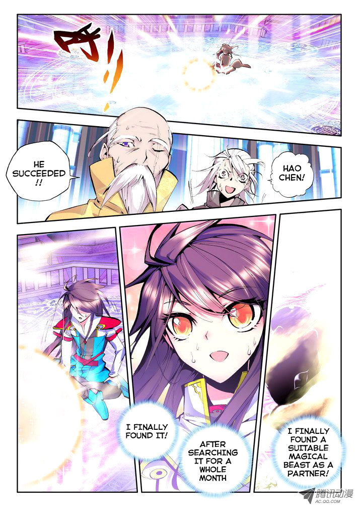 Shen Yin Wang Zuo Chapter 22 page 10 - Chapter 22: Long Hao Chens Mount Companion
