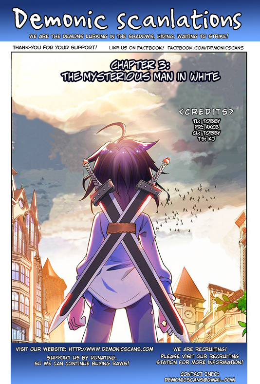 Shen Yin Wang Zuo Chapter 3 page 1 - Chapter 3: The Mysterious Man in White